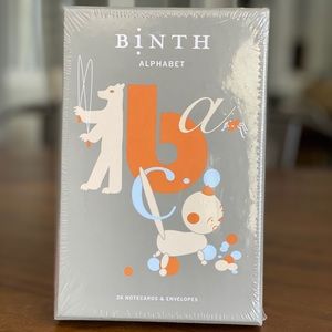 Binth Alphabet Notecards